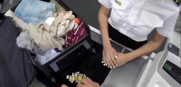  Pawnee flight attendant rides cock for cash